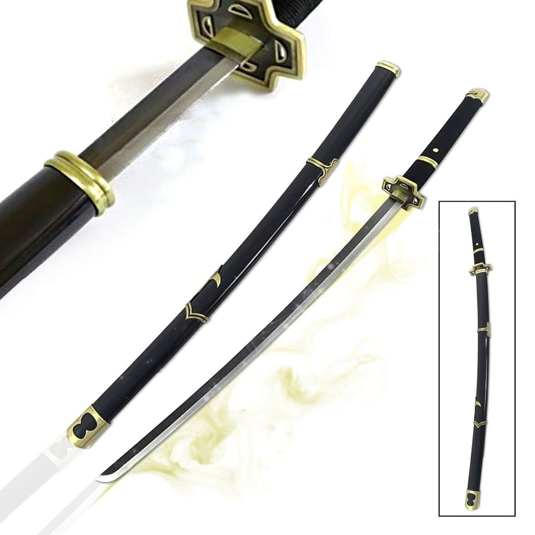 One Piece Roronoa Zoro Yubashiri Anime Sword, black - Fans Geek Store