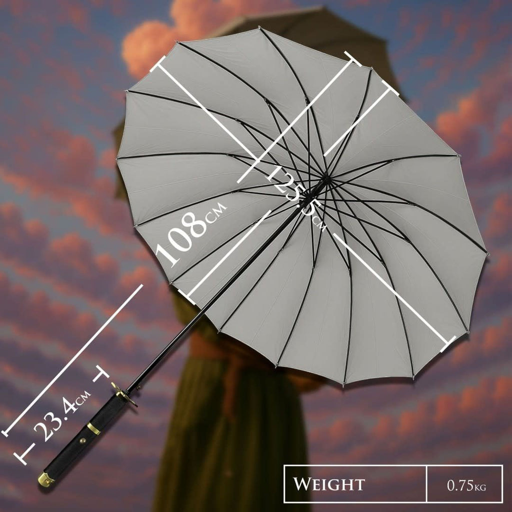 One Piece – Roronoa Zoro Yubashiri Katana Umbrella (16K Premium Version) - Fans Geek Store