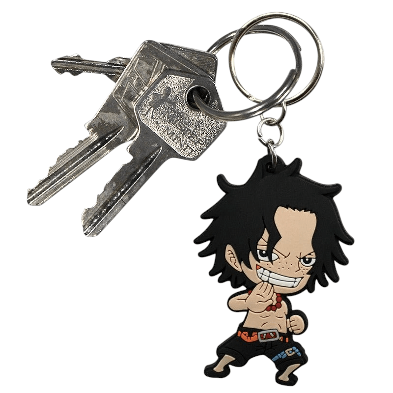 One Piece SD-sleutelhanger Portgas D. Ace (per stuk) - Fans Geek Storeproduct_type#ABYstyle