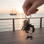 One Piece SD-sleutelhanger Portgas D. Ace (per stuk) - Fans Geek Storeproduct_type#ABYstyle