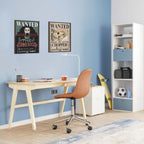 ONE PIECE - Set 2 Posters Chibi 52x38 - Wanted Chopper & Brook - Fans Geek Store