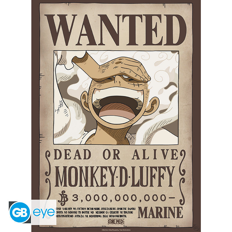 One Piece Set 2 Posters Chibi Wanted Luffy & Zoro GB eye 52x38cm