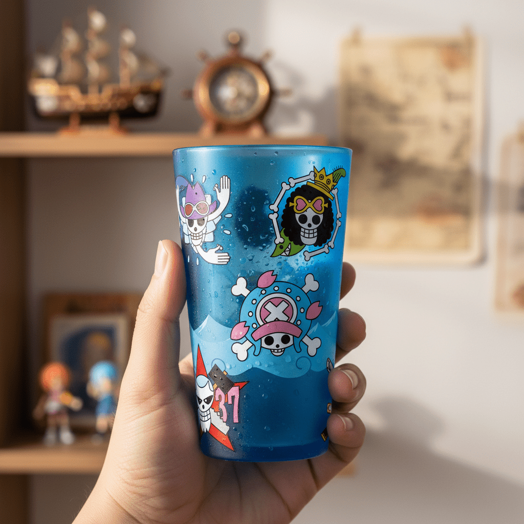 One Piece Skull Drinkglas - Fans Geek Storeproduct_type#ABYstyle
