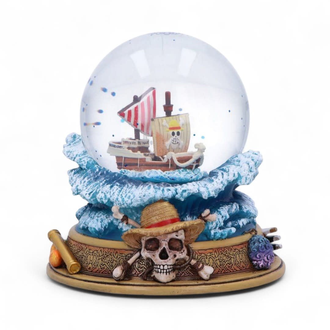 One Piece Snow Globe Going Merry 17 cm - Fans Geek Store