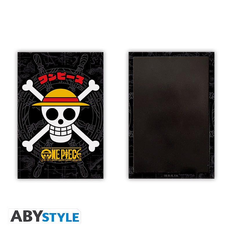 One Piece Magneet Straw Hat Skull ABYstyle 8x5.5cm