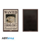 One Piece Magneet Wanted Zoro ABYstyle 5.5x8cm