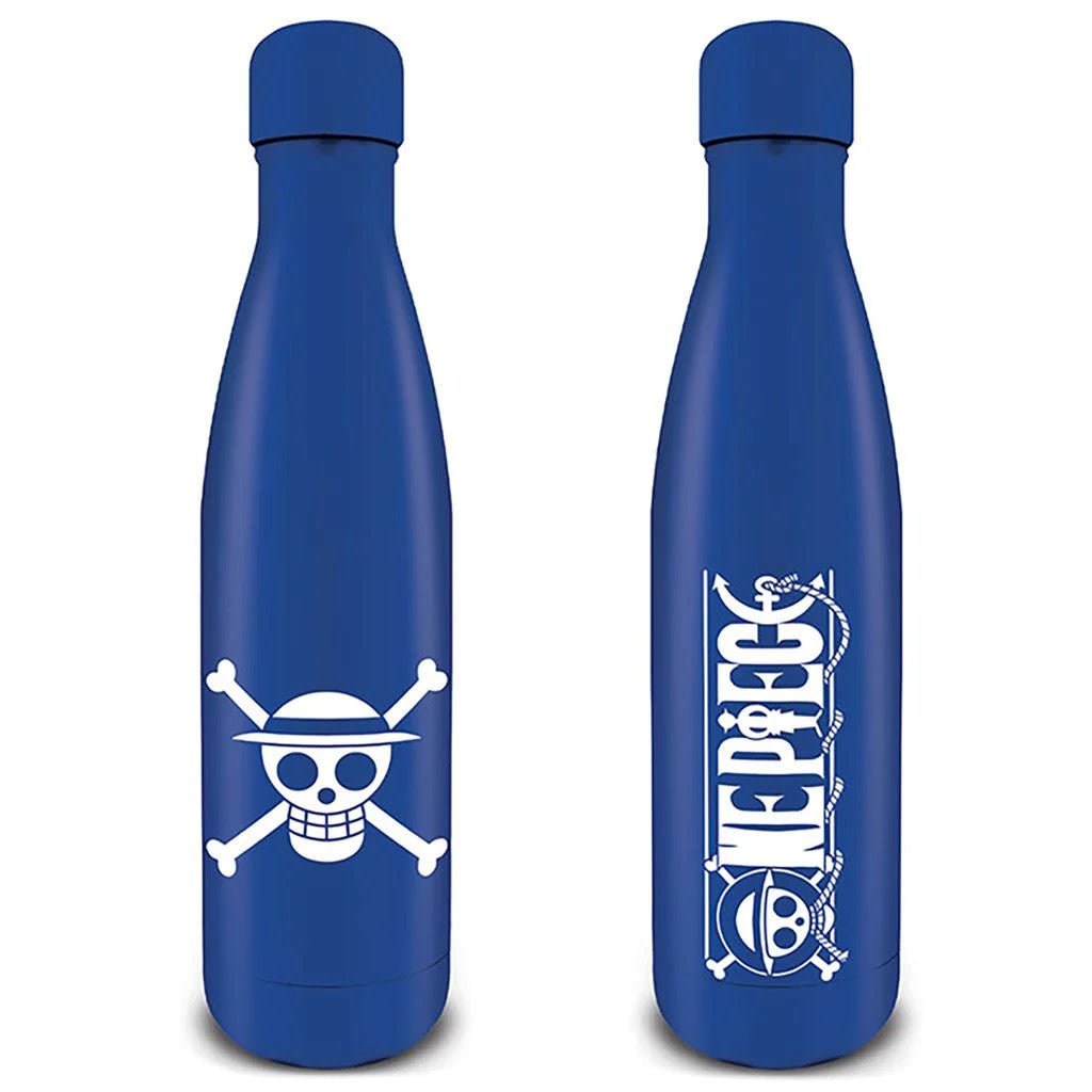 One Piece Straw Hat Pirates Emblem - Metal Drink Bottle - Fans Geek Store