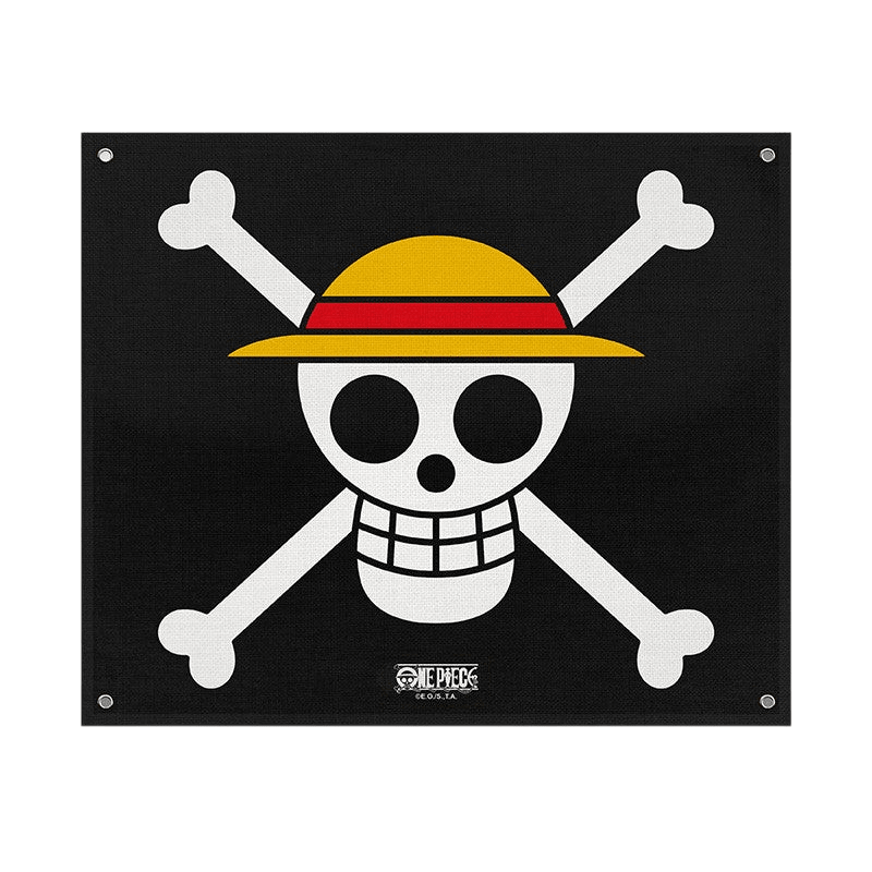 One Piece Straw Hat Vlag Polyester 50 x 60 cm - Fans Geek Storeproduct_typeABYstyle