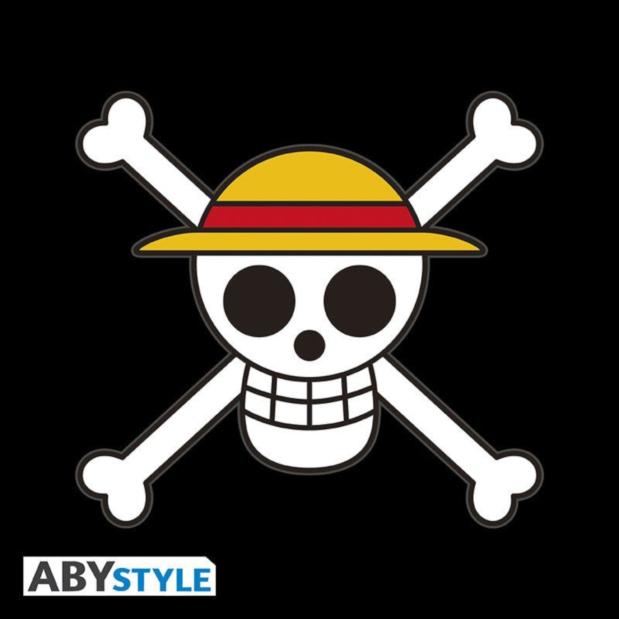 One Piece T-Shirt Heren - Monkey D. Luffy Wanted Poster - Fans Geek Storeproduct_typeABYstyle