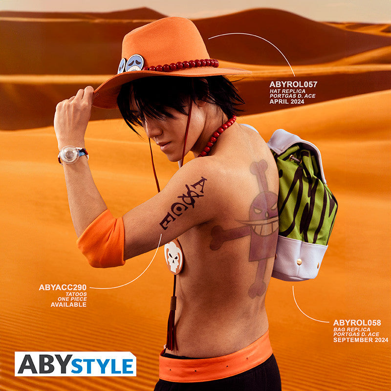One Piece Tijdelijke Tatoeages Set ABYstyle 15x10cm
