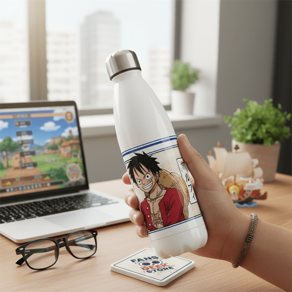 One Piece Thermofles Luffy 500 ml - Fans Geek Storeproduct_typeABYstyle