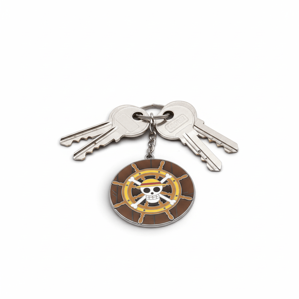 One Piece Thousand Sunny Sleutelhanger Helm Metaal 5 cm - Fans Geek Storeproduct_typeABYstyle