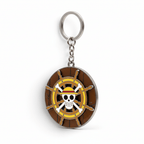 One Piece Thousand Sunny Sleutelhanger Helm Metaal 5 cm - Fans Geek Storeproduct_typeABYstyle