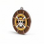 One Piece Thousand Sunny Sleutelhanger Helm Metaal 5 cm - Fans Geek Storeproduct_typeABYstyle