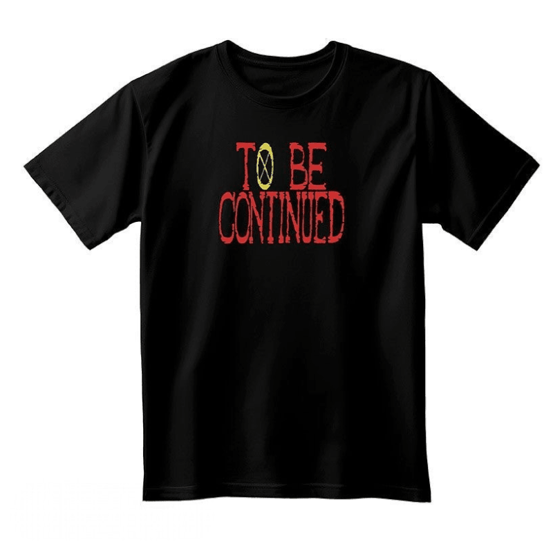 One Piece To Be Continued T-shirt Zwart - Fans Geek Storeproduct_type#ABYstyle