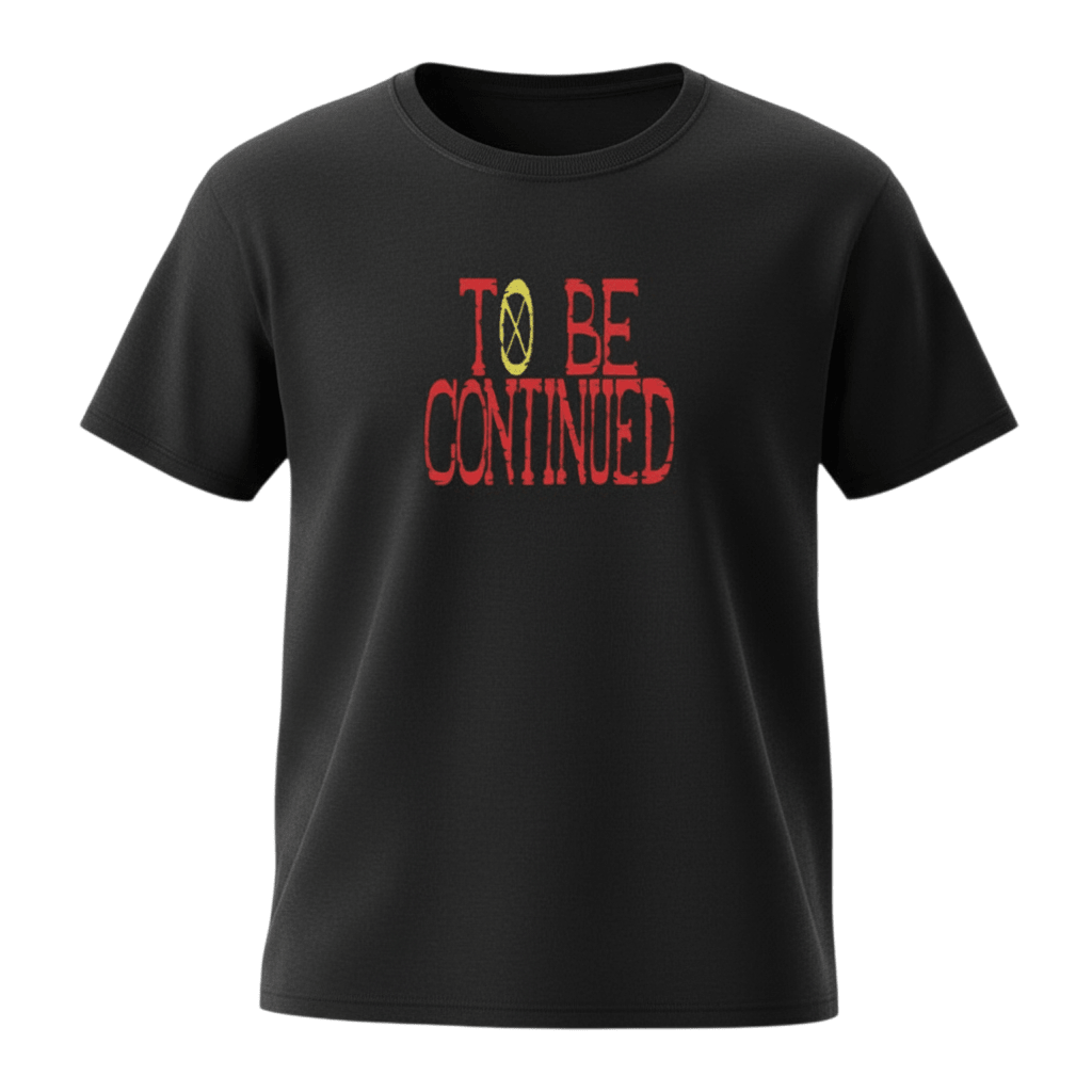 One Piece To Be Continued T-shirt Zwart - Fans Geek Storeproduct_type#ABYstyle
