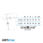 One Piece T-Shirt Heren Gum-Gum Devil Fruit ABYstyle Katoen