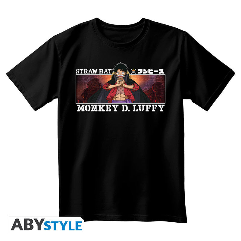 One Piece T-Shirt Unisex Monkey D. Luffy ABYstyle Katoen