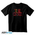 One Piece T-shirt Unisex To Be Continued ABYstyle Zwart