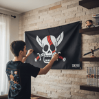 One Piece Vlag Red Hair Pirates 70 x 120 cm - Fans Geek Storeproduct_typeABYstyle