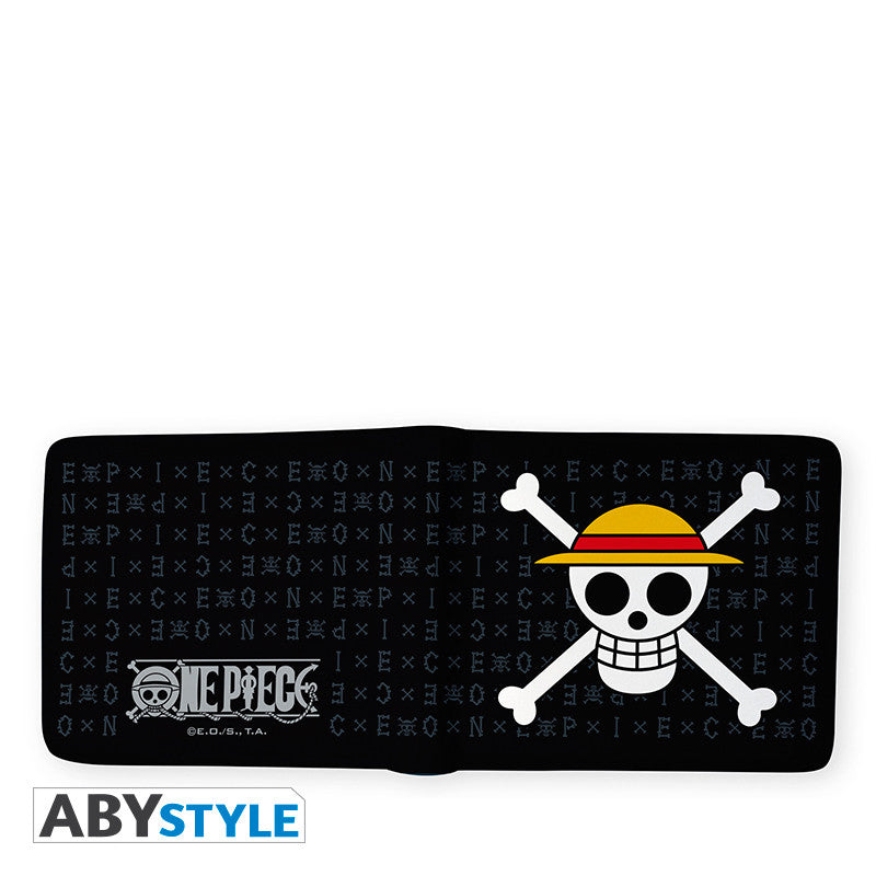 One Piece Portemonnee Skull Luffy ABYstyle 9.5x11cm
