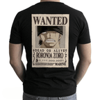 One Piece Zoro Wanted T-shirt - Fans Geek Storeproduct_typeABYstyle