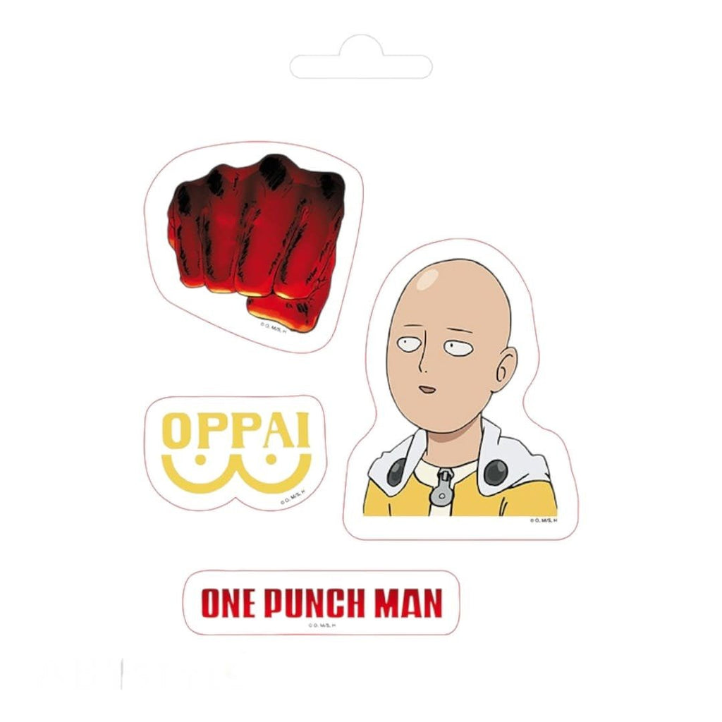 ONE PUNCH MAN - Stickers - 16x11cm/ 2 sheets - Saitama and Icons - Fans Geek Store