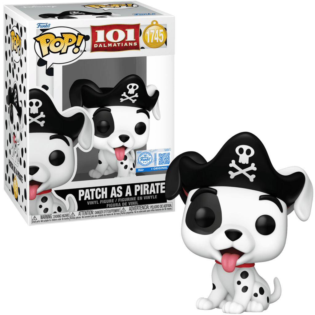 Patch als Piraat Funko Pop! Exclusief - 101 Dalmatiërs - Fans Geek Storeproduct_typeFunko