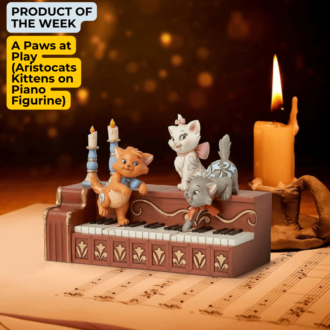 Paws at Play (Aristocats Kittens on Piano Figurine) - Fans Geek Storeproduct_typeFans Geek Store