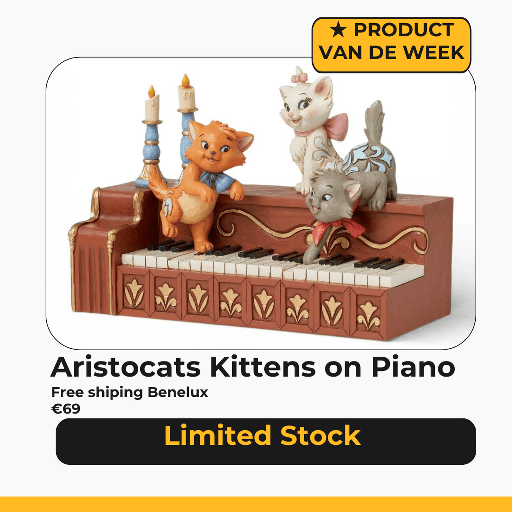 Paws at Play (Aristocats Kittens on Piano Figurine) - Fans Geek Storeproduct_typeFans Geek Store