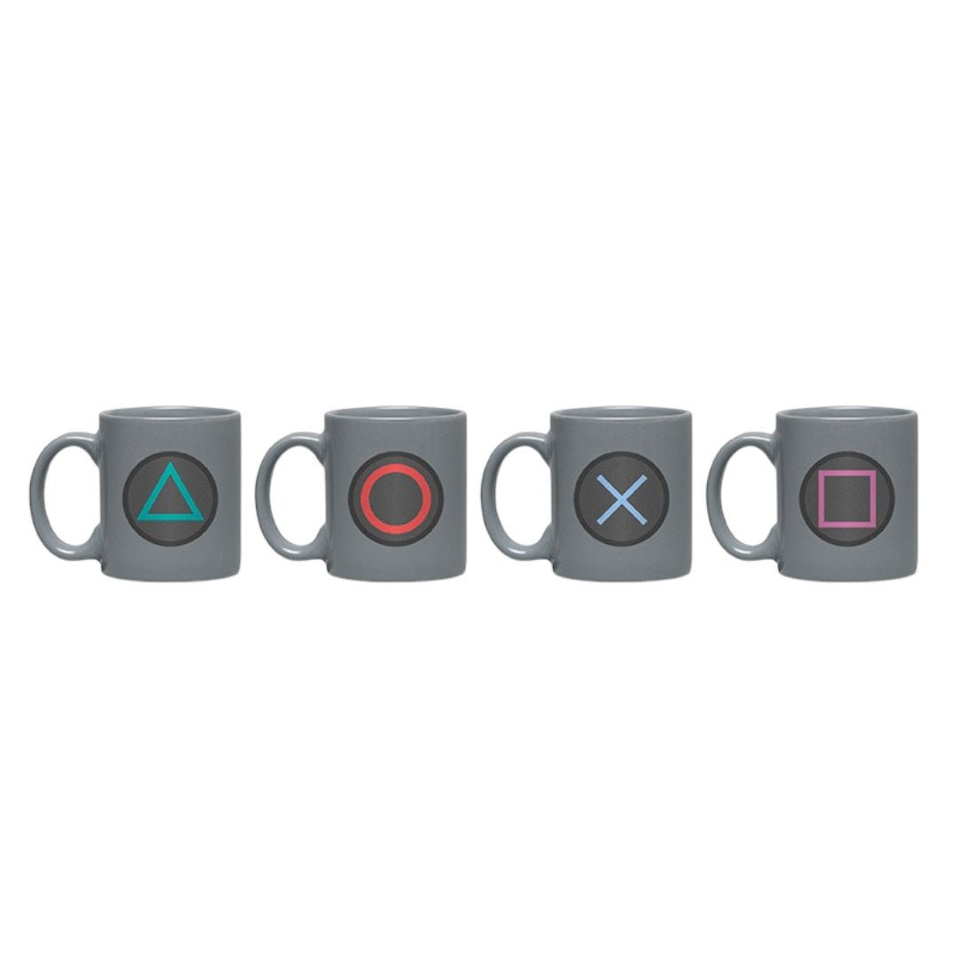 Playstation: Buttons Mini Mug Set - Fans Geek Store