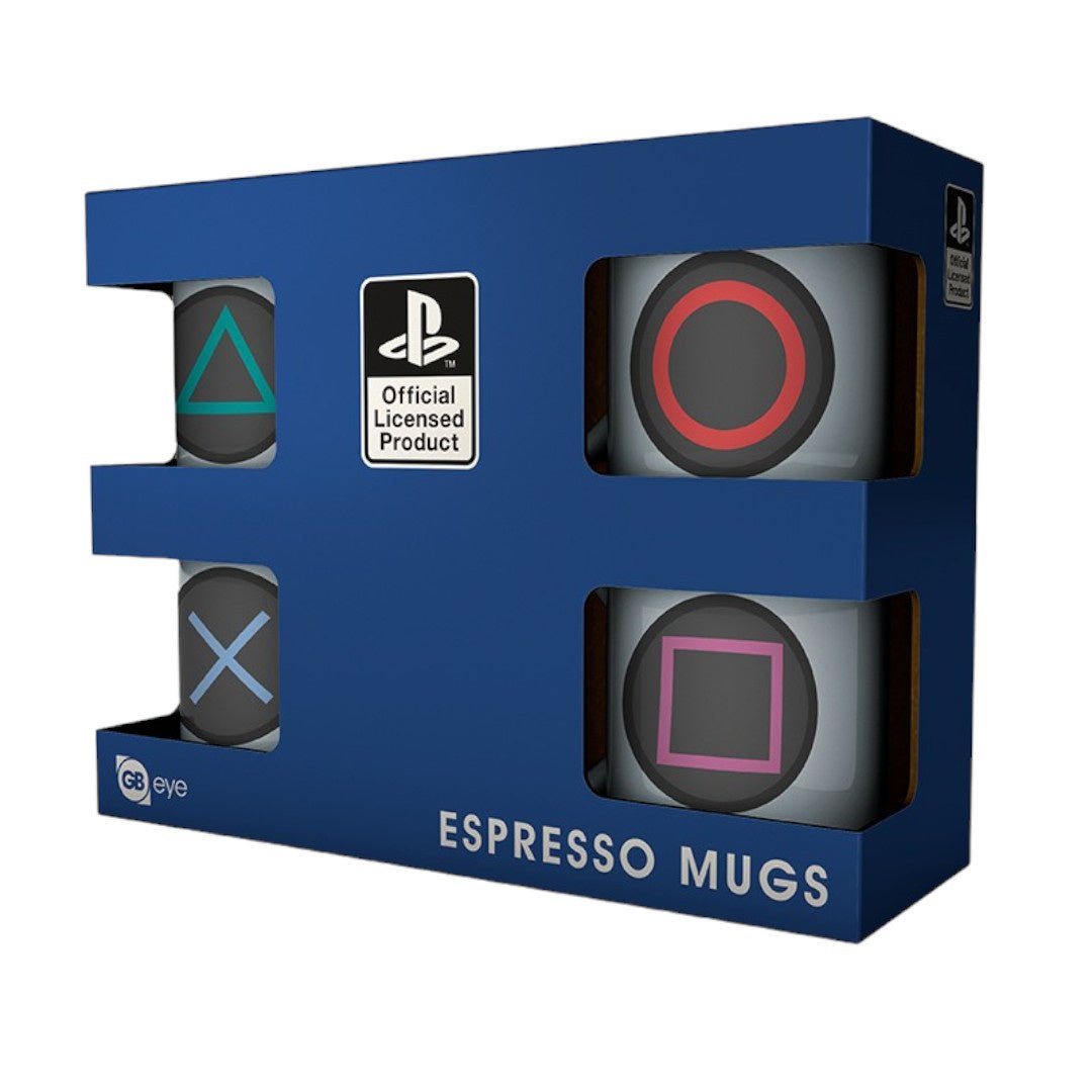 Playstation: Buttons Mini Mug Set - Fans Geek Store