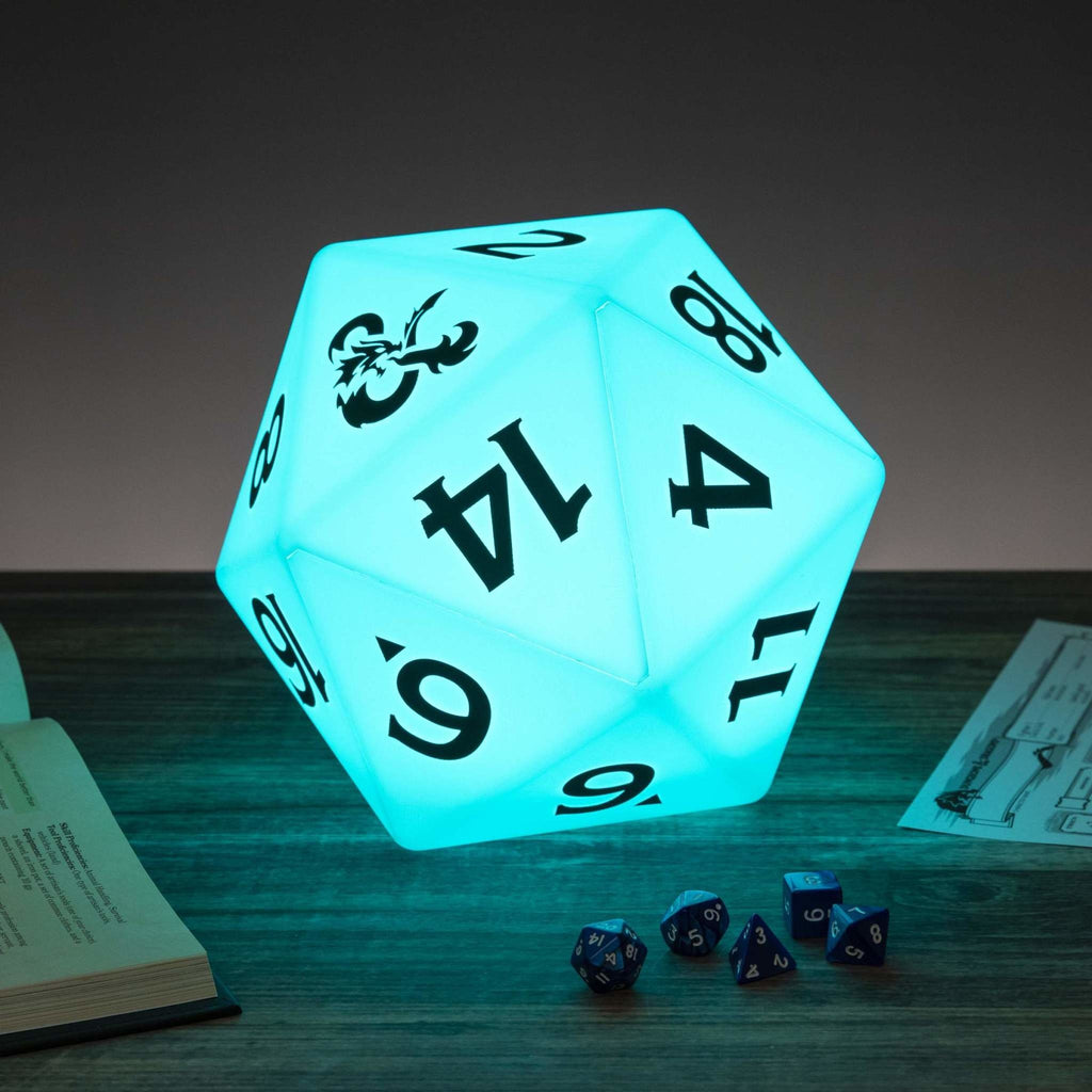 Dungeons & Dragons: D20 Colour Change Light - Fans Geek Store