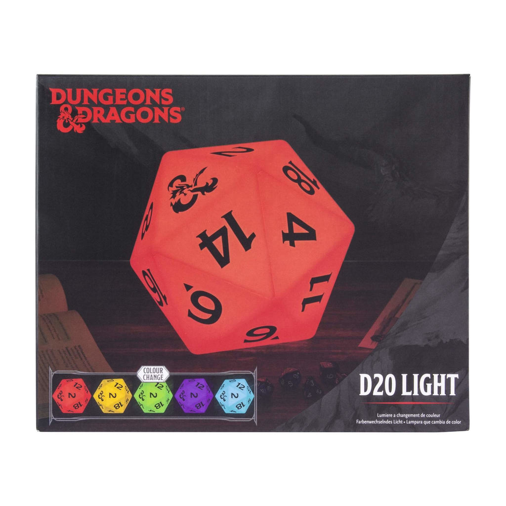 Dungeons & Dragons: D20 Colour Change Light - Fans Geek Store