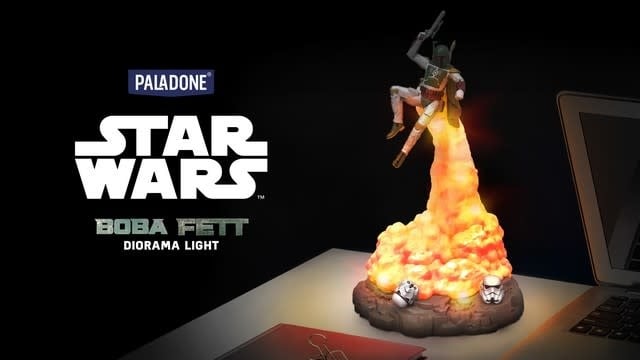 Star Wars: Boba Fett Diorama Light - Fans Geek Store