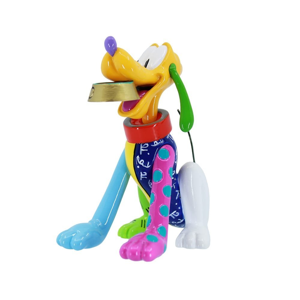Pluto 95th Anniversary Mini Figurine By Disney Britto, Hand Painted Cast Stone - Fans Geek Storeproduct_typeEnesco