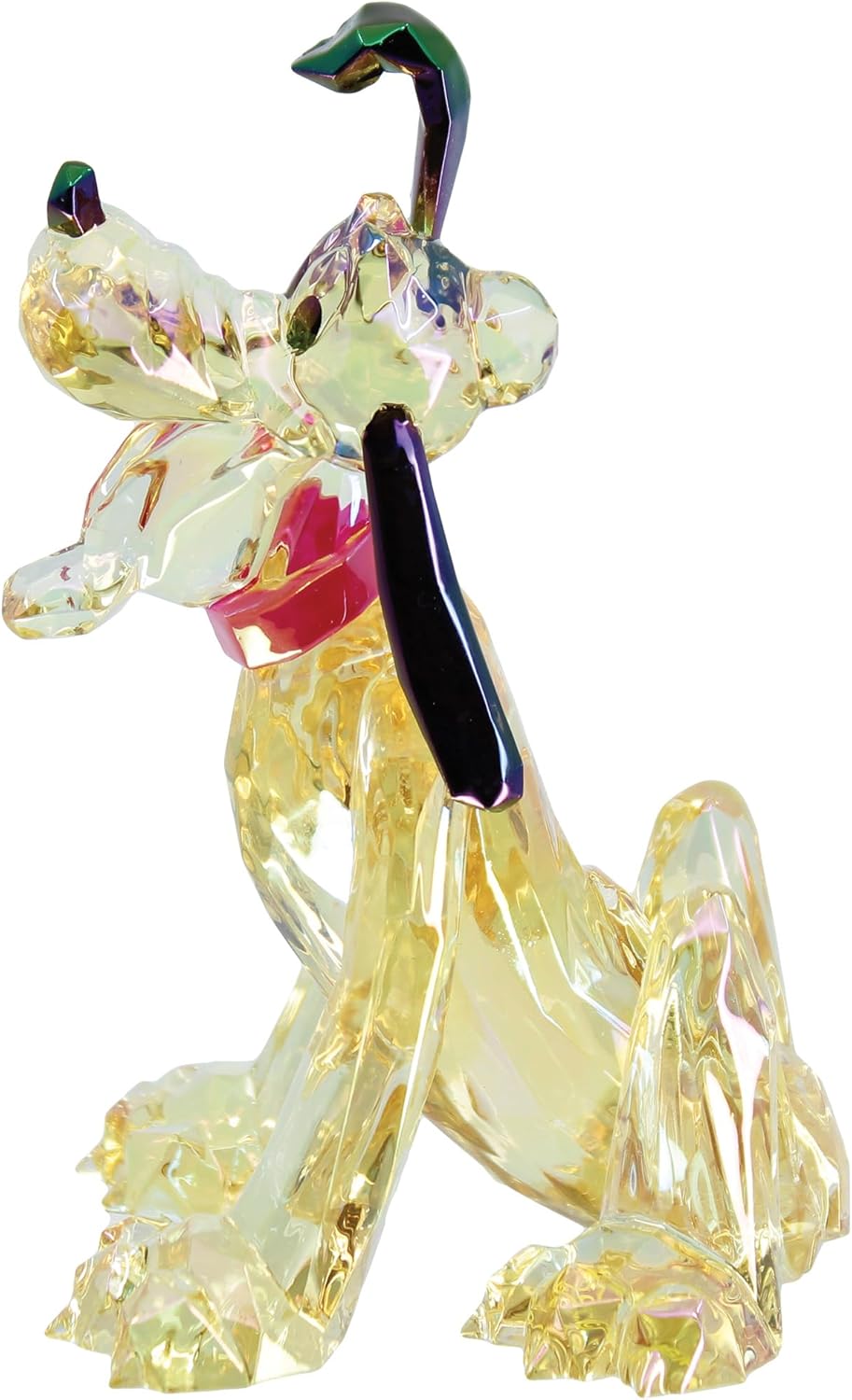 Pluto Disney Facets Acrylic Sculpture Figurine, Gold Finish, Gem Cut Design - Fans Geek Storeproduct_typeEnesco