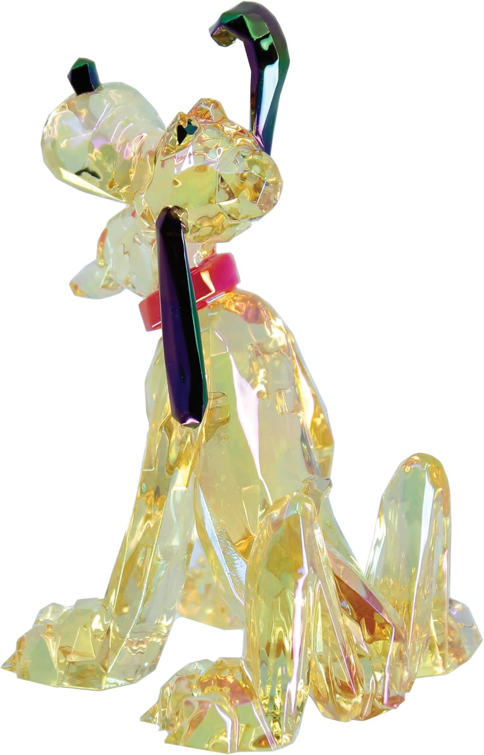 Pluto Disney Facets Acrylic Sculpture Figurine, Gold Finish, Gem Cut Design - Fans Geek Storeproduct_typeEnesco