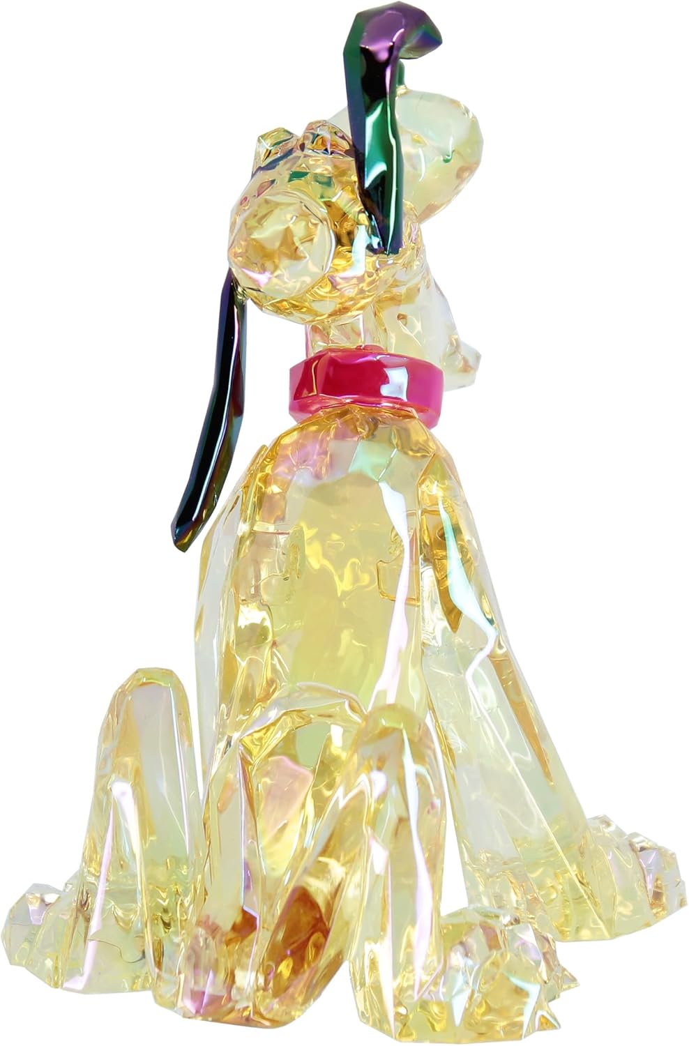 Pluto Disney Facets Acrylic Sculpture Figurine, Gold Finish, Gem Cut Design - Fans Geek Storeproduct_typeEnesco