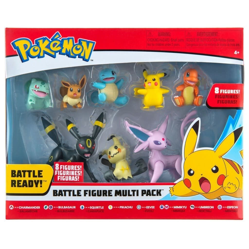 Pokemon: Wave 6 Battle Figure 8 - Pack - Fans Geek Store