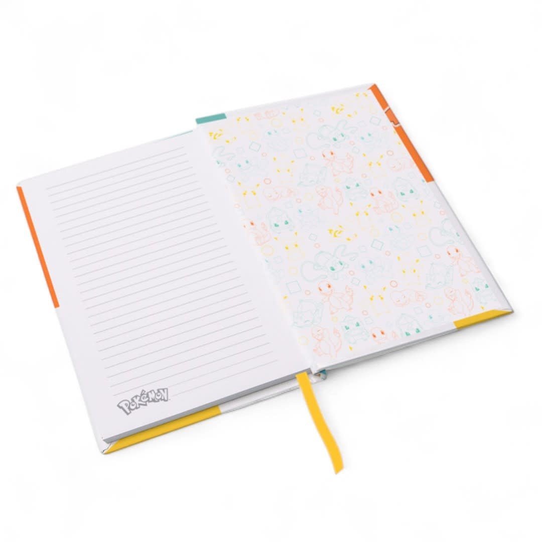POKEMON - A5 Notebook "Kanto Starters" - Fans Geek Store
