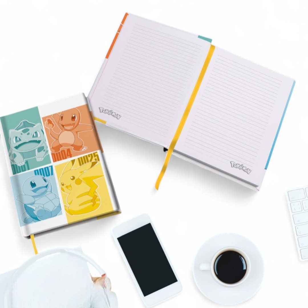 POKEMON - A5 Notebook "Kanto Starters" - Fans Geek Store