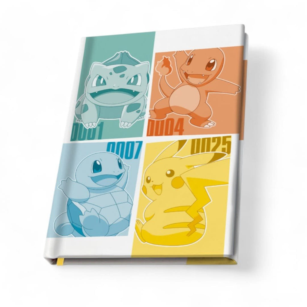 POKEMON - A5 Notebook "Kanto Starters" - Fans Geek Store