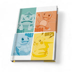 POKEMON - A5 Notebook "Kanto Starters" - Fans Geek Store