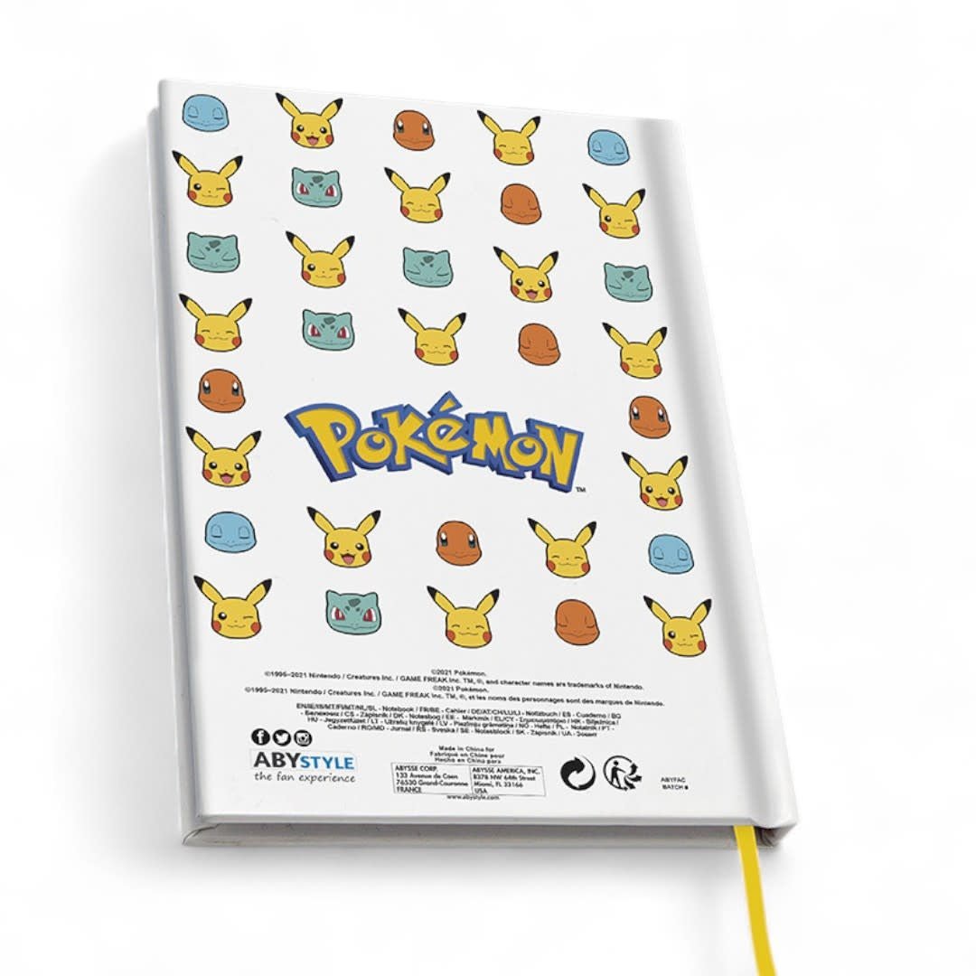 POKEMON - A5 Notebook "Starters" - Fans Geek Store