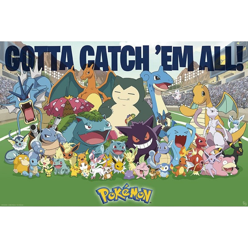 Pokémon All Time Favorites poster 61 × 91,5 cm - Fans Geek Storeproduct_type#GB eye