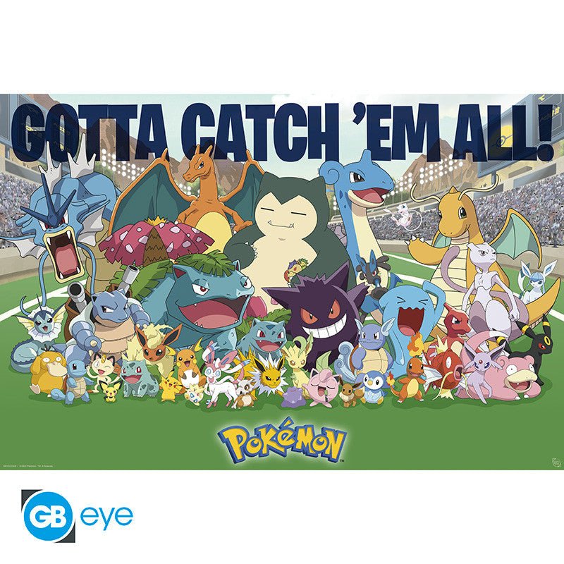 Pokémon All Time Favorites poster 61 × 91,5 cm - Fans Geek Storeproduct_type#GB eye