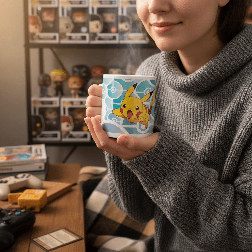 Pokémon Ash en Pikachu-mok I Choose You - Fans Geek Storeproduct_type#ABYstyle