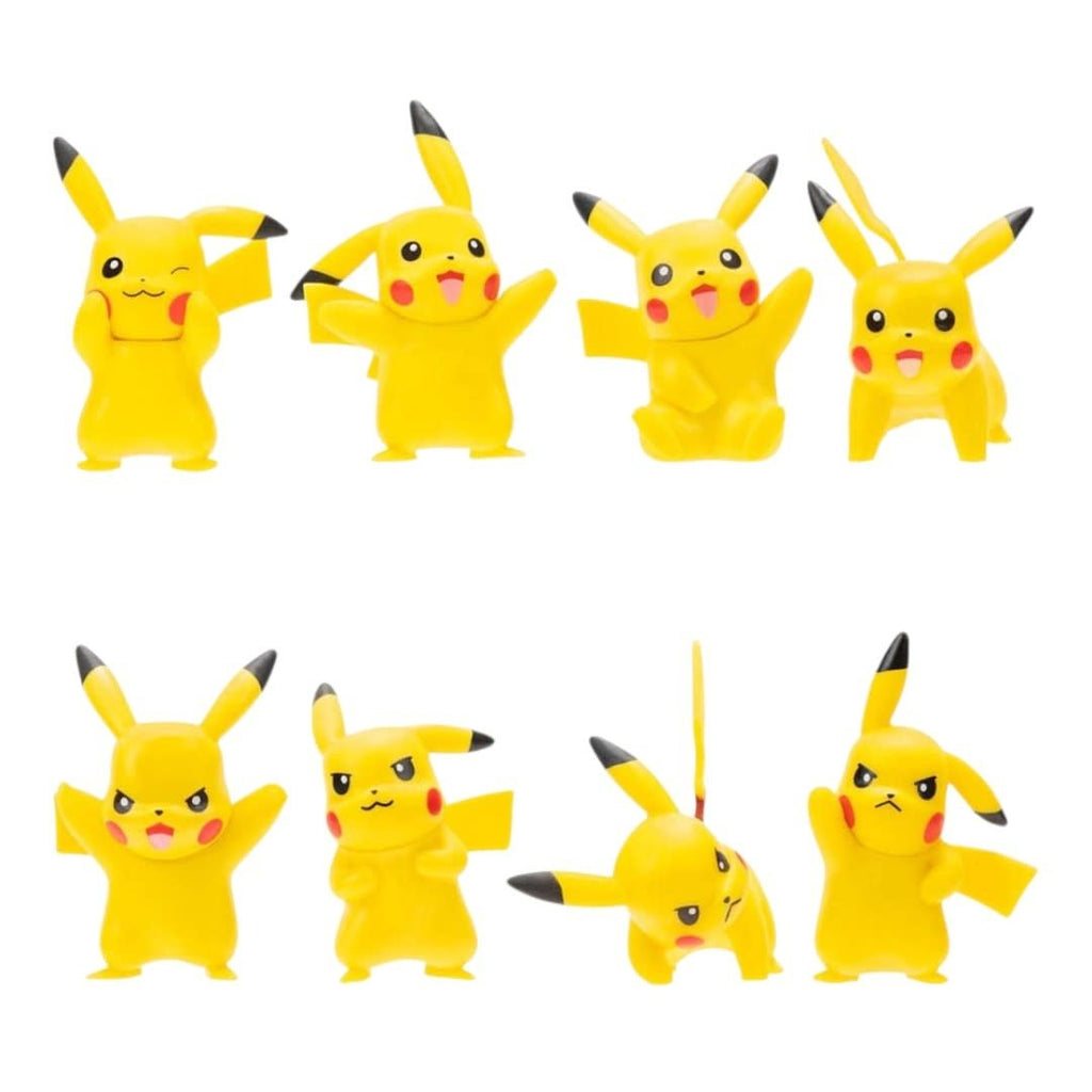 Pokémon Battle Feature Vinyl Figures 8 Pack Pikachu - Fans Geek Store