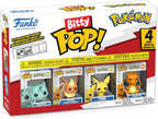 Pokémon Bitty Pop! 4-Pack Serie 3 | Bulbasaur, Flareon, Pichu & Charizard - Fans Geek Storeproduct_typeFunko